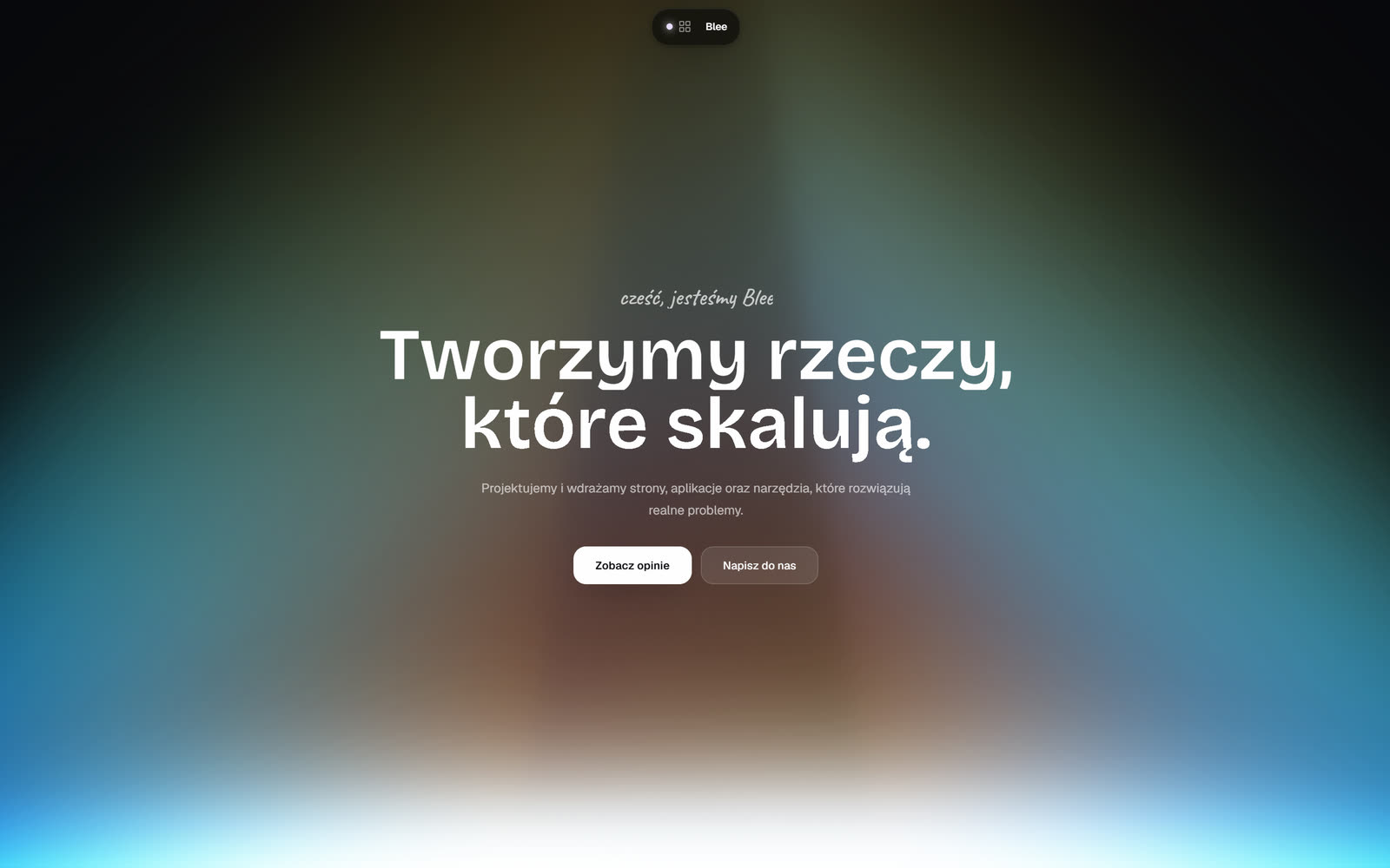 Blee Studio - podgląd projektu